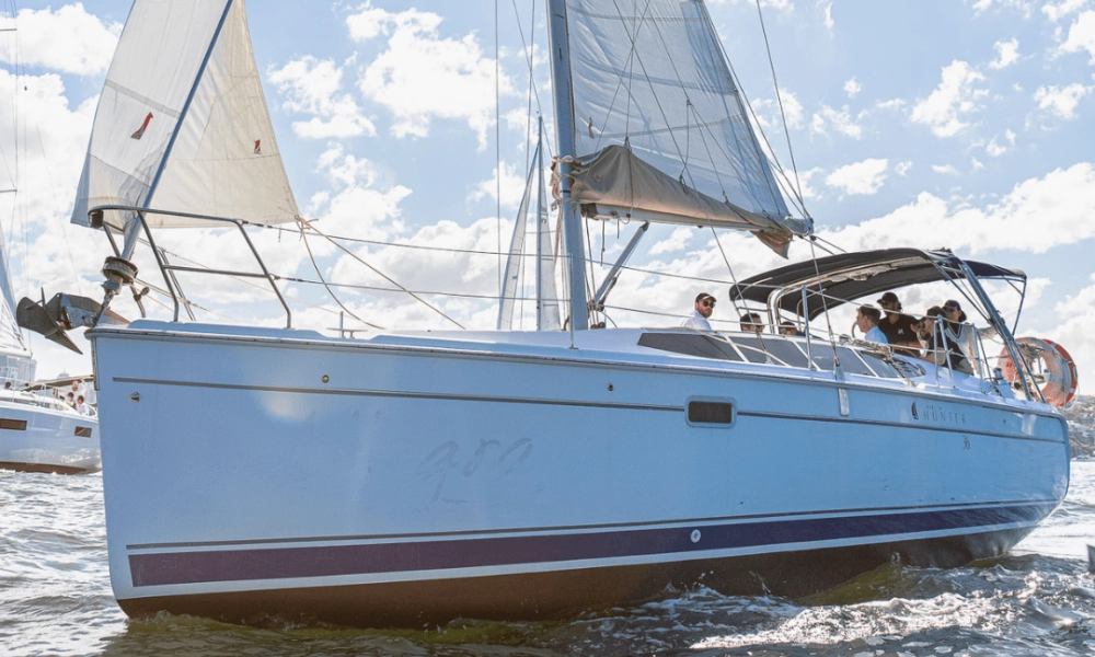 Charther our Hunter 36 yacht from Sydney By Sail Yacht Charter