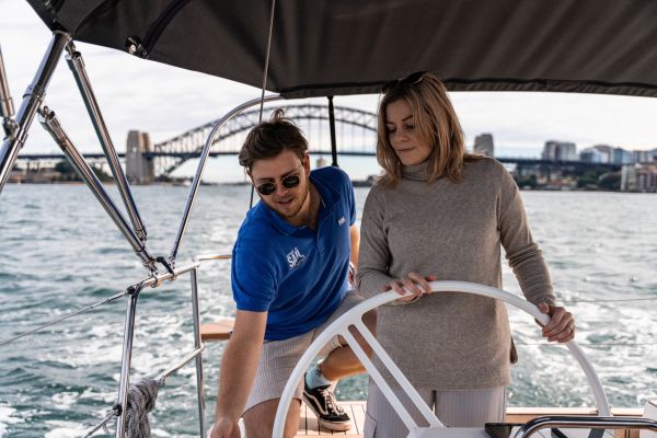 Embark on daily sailing expeditions in Sydney aboard a luxurious yacht from Sydney By Sail.