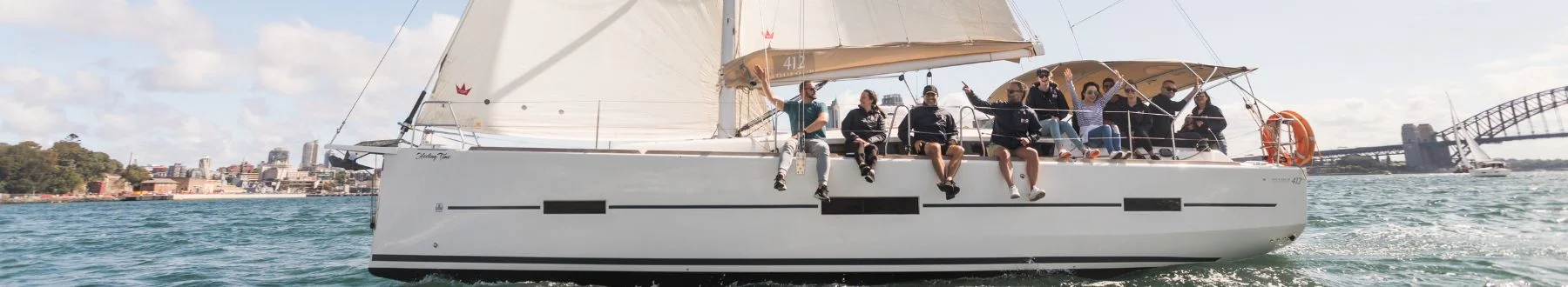 Regatta sailing as your team building activities with Sydney By Sail